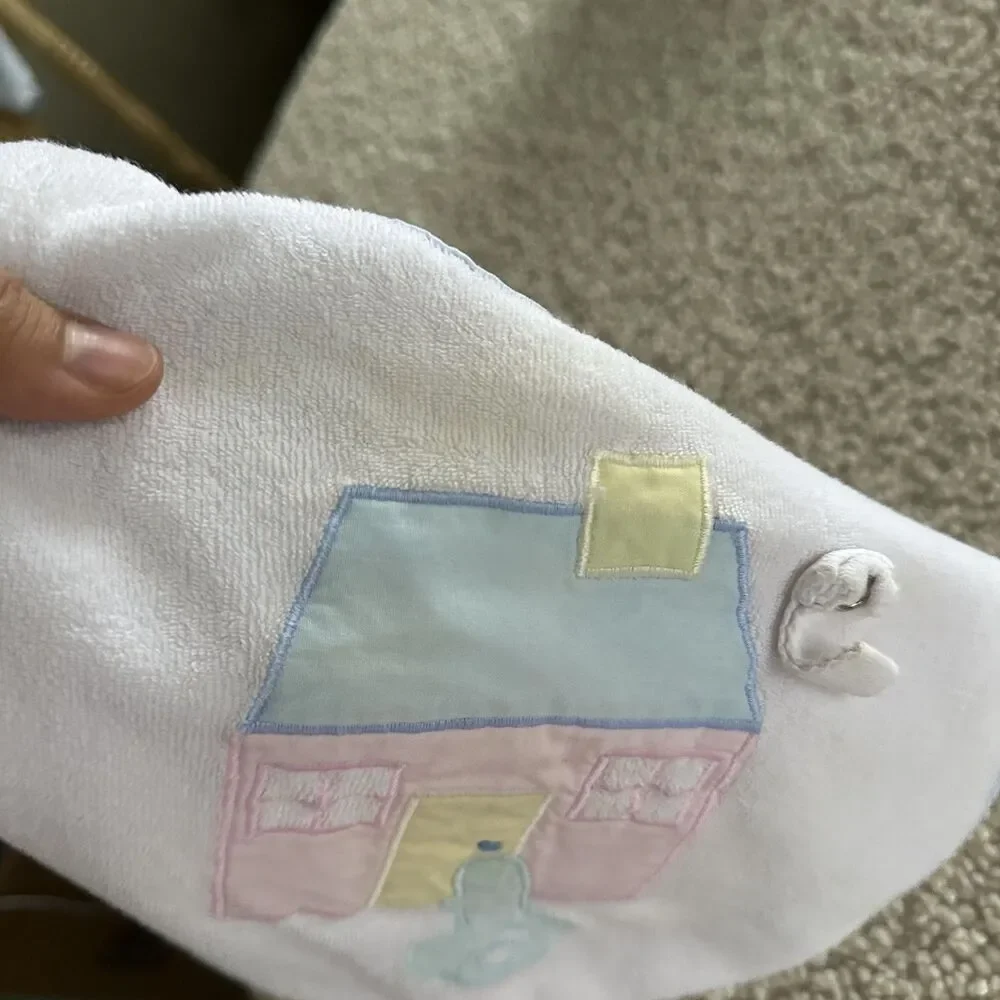 Set of 6 Vintage Baby Pastel Toddler Bibs Colorful VTG 90s